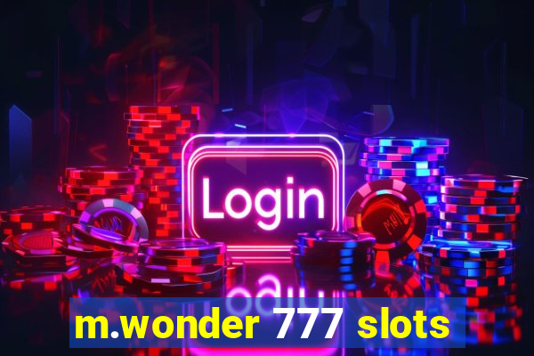 m.wonder 777 slots